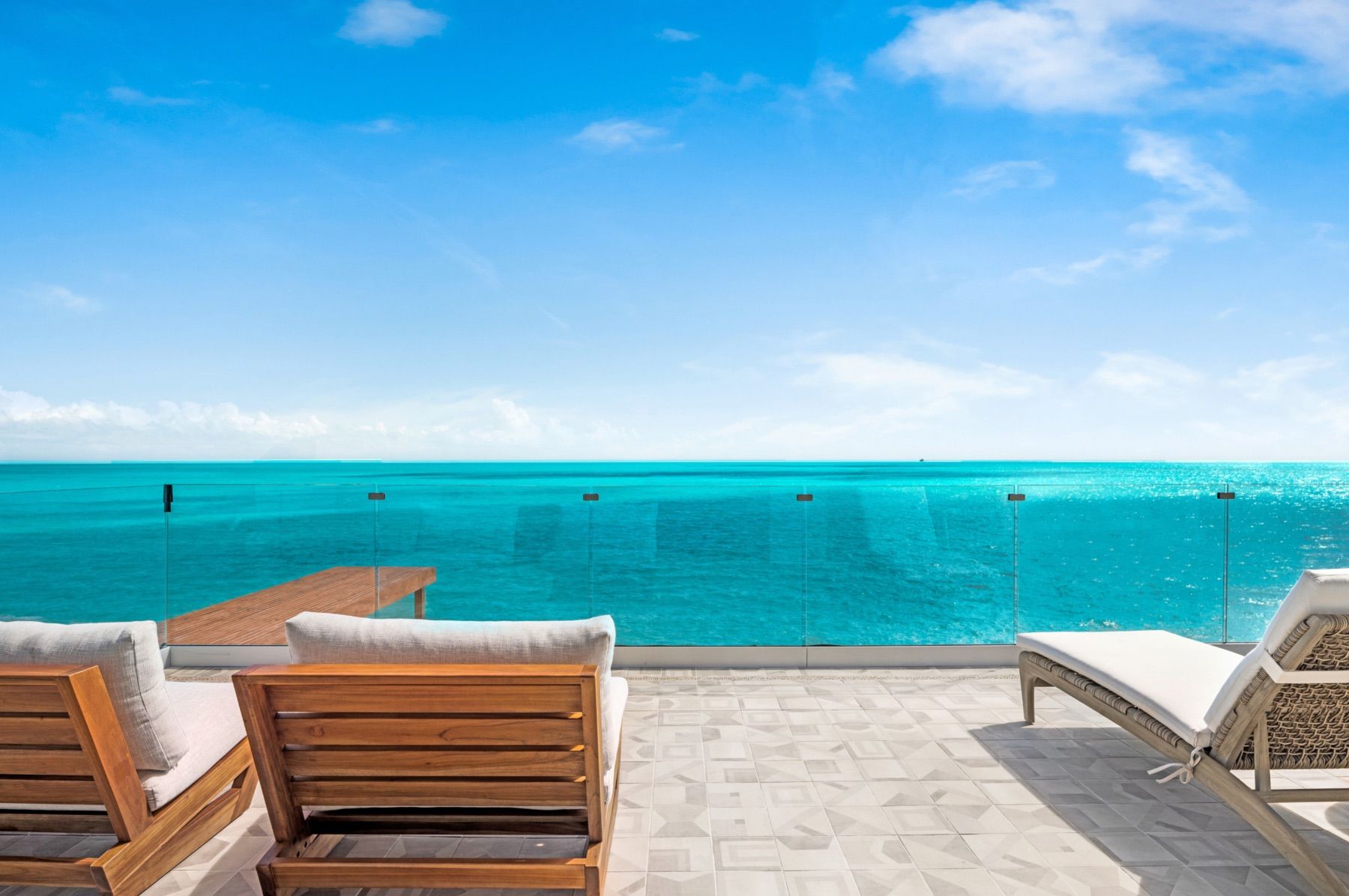 Master bedroom private balcony